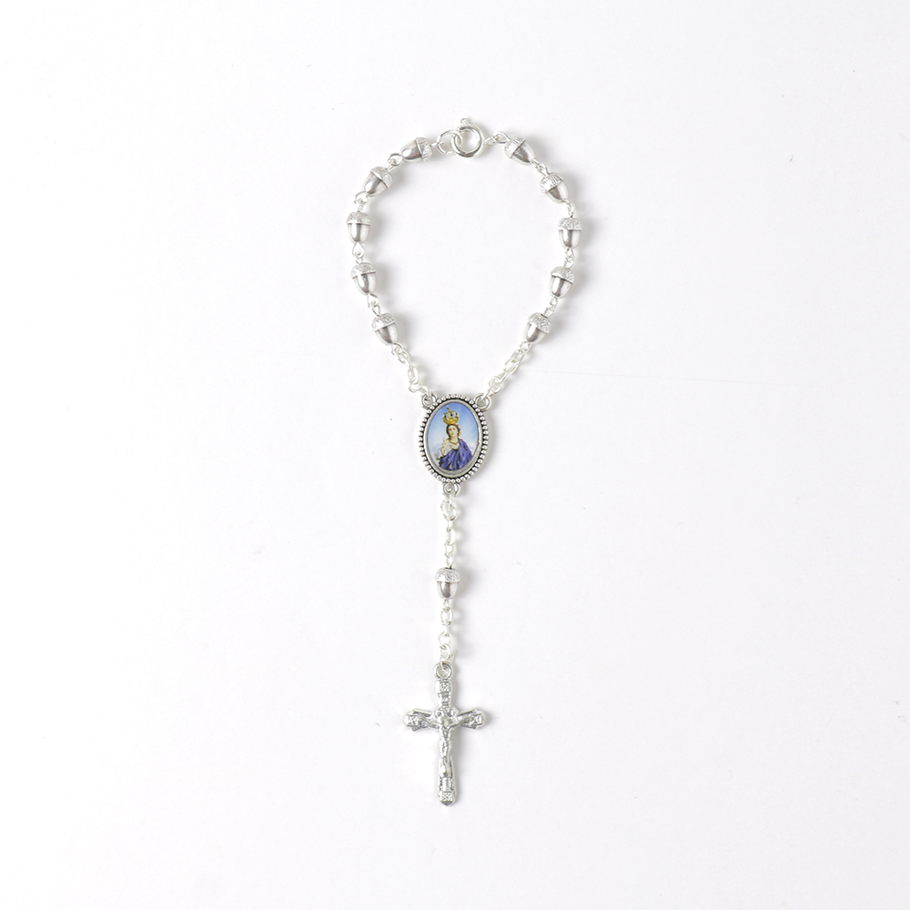 009-012-503-147959-Dezena Prateada Bolota metal 5mm com fecho -Santuario-do-Sameiro-Braga-Portugal.jpg