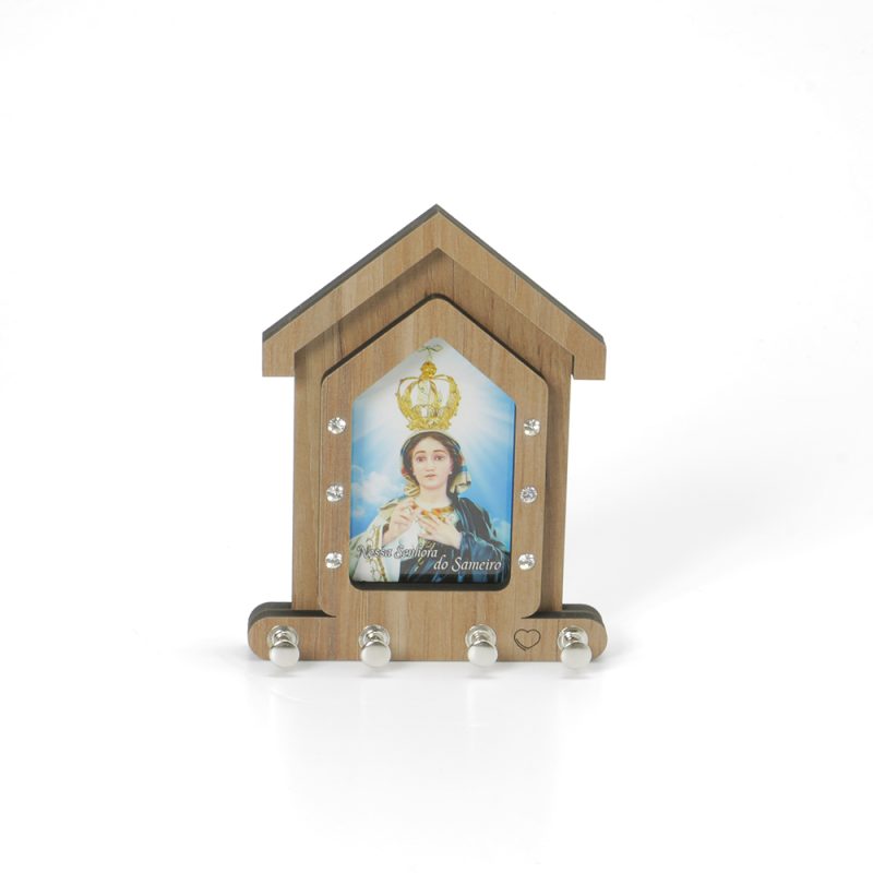 Porta Chaves de parede em madeira