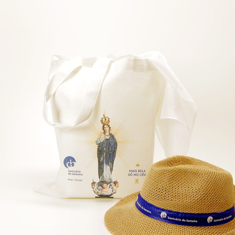 010-015-517- branco- Saco- de- algodão branco-_Santuario-do-Sameiro-Braga-Portugal-direito.chapéu