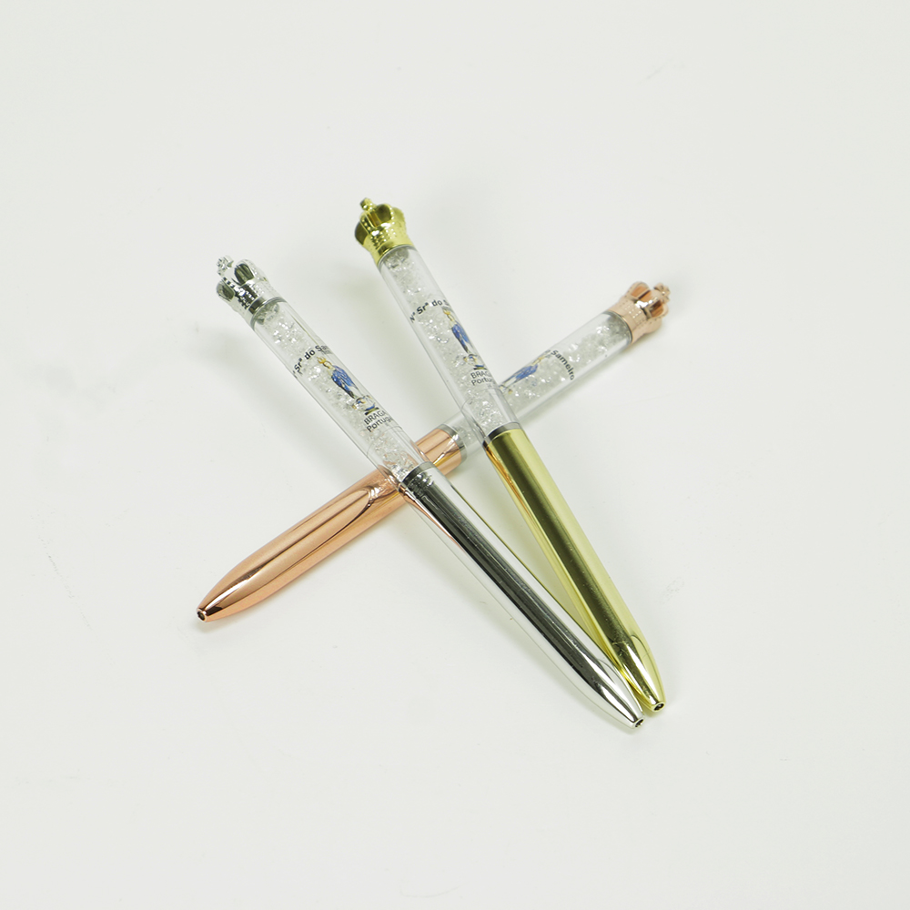 006-009-540-P-OV4-Caneta com coroa Nossa Senhora do Sameiro