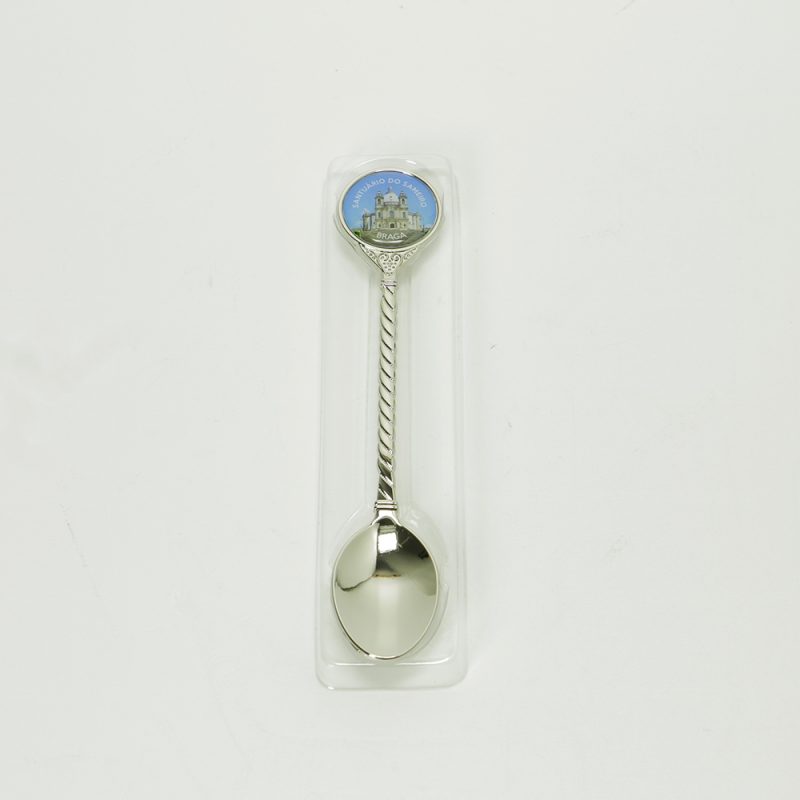 011-014-509-2001-Colher metal personalizada-Santuario-do-Sameiro-Braga-Portugal