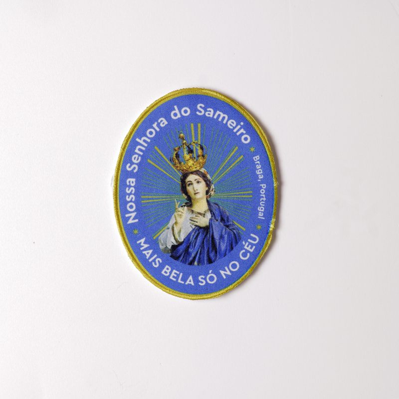 Emblema com Nossa Senhora do Sameiro
