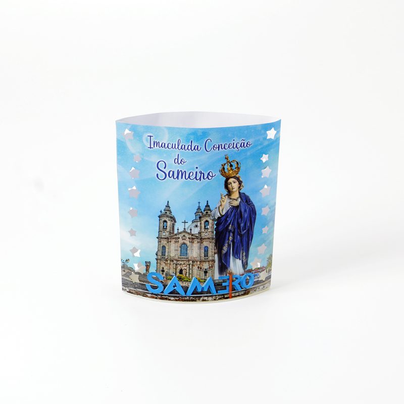 Luz de presença com a Nossa Senhora do Sameiro