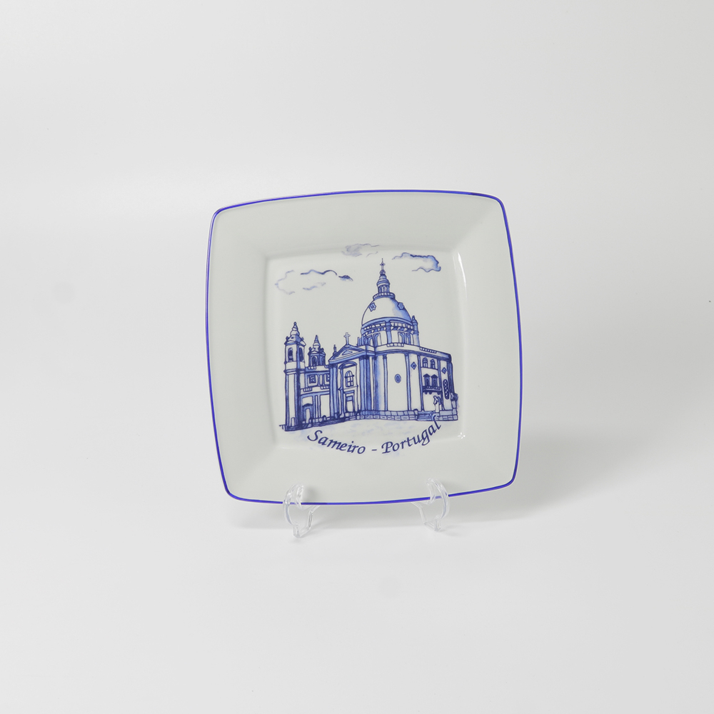 011-018-519-GS48-Prato em ceramica Sameiro-Santuario-do-Sameiro-Braga-Portugal