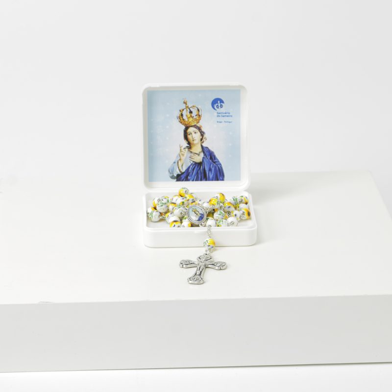 Terço Nossa Senhora do Sameiro Girassol